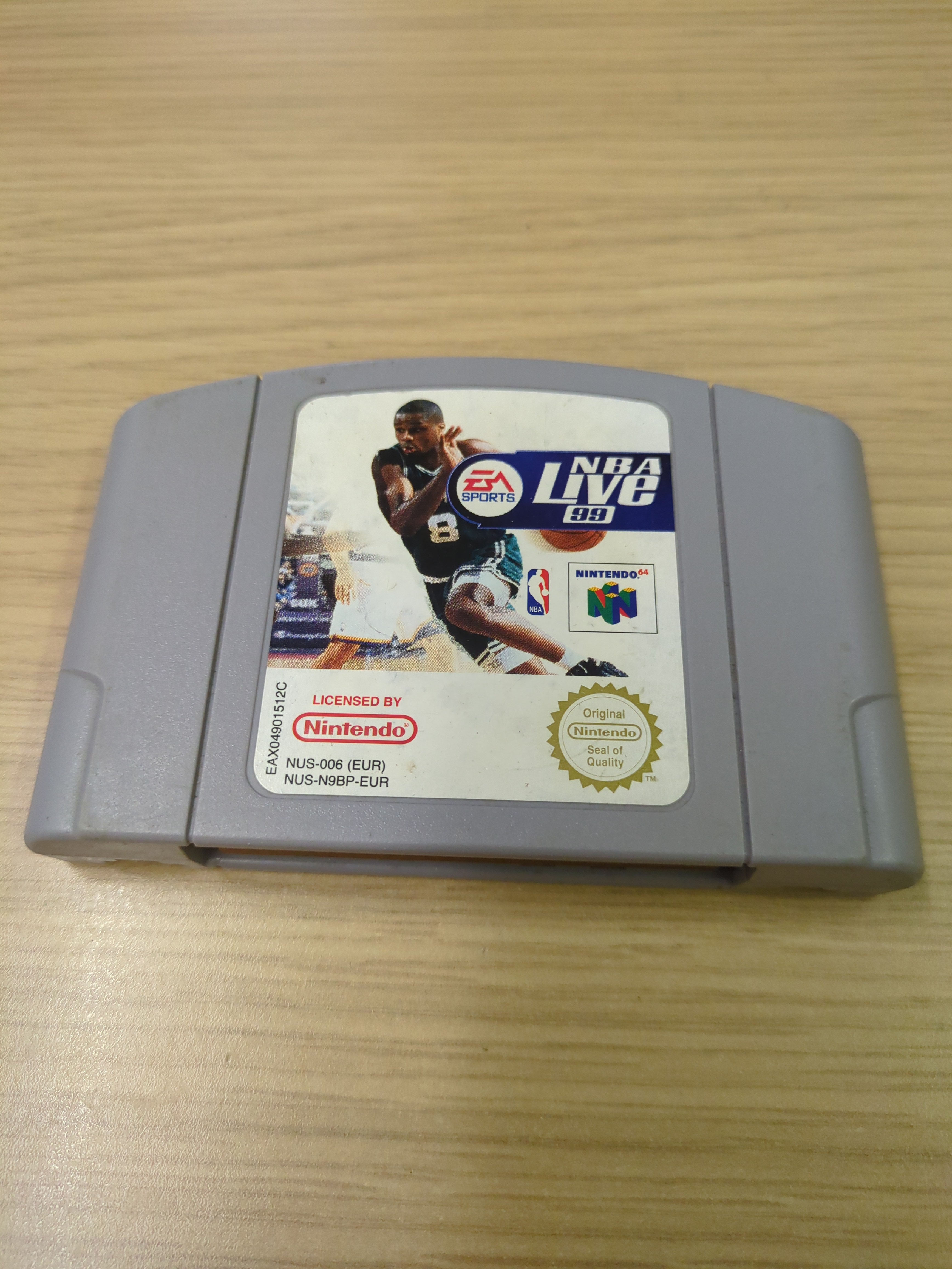 NBA Live 99 Nintendo N64 Cart Only NBA Live 99 Nintendo N64 Cart Only